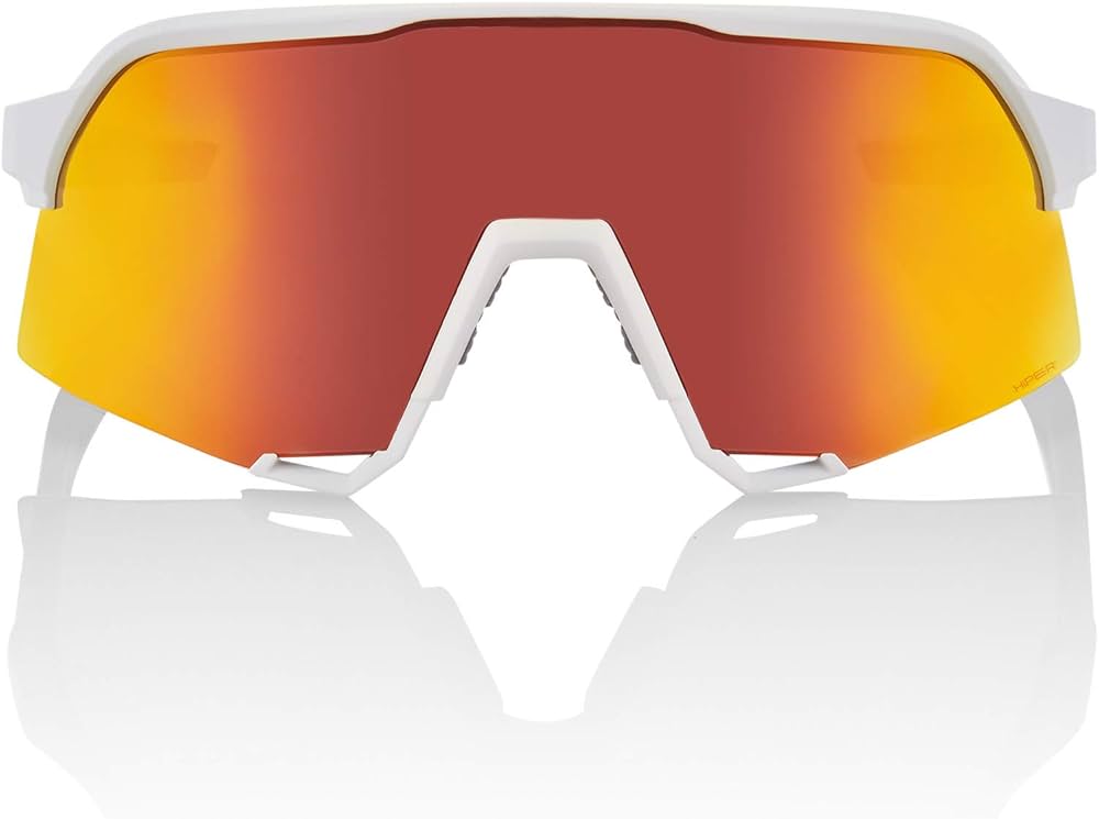 100% S3 Sport Performance Cycling Sunglasses (SOFT TACT WHITE